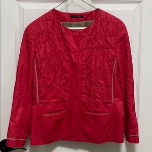 Ellie Tahaie jacket sz 6 light raspberry